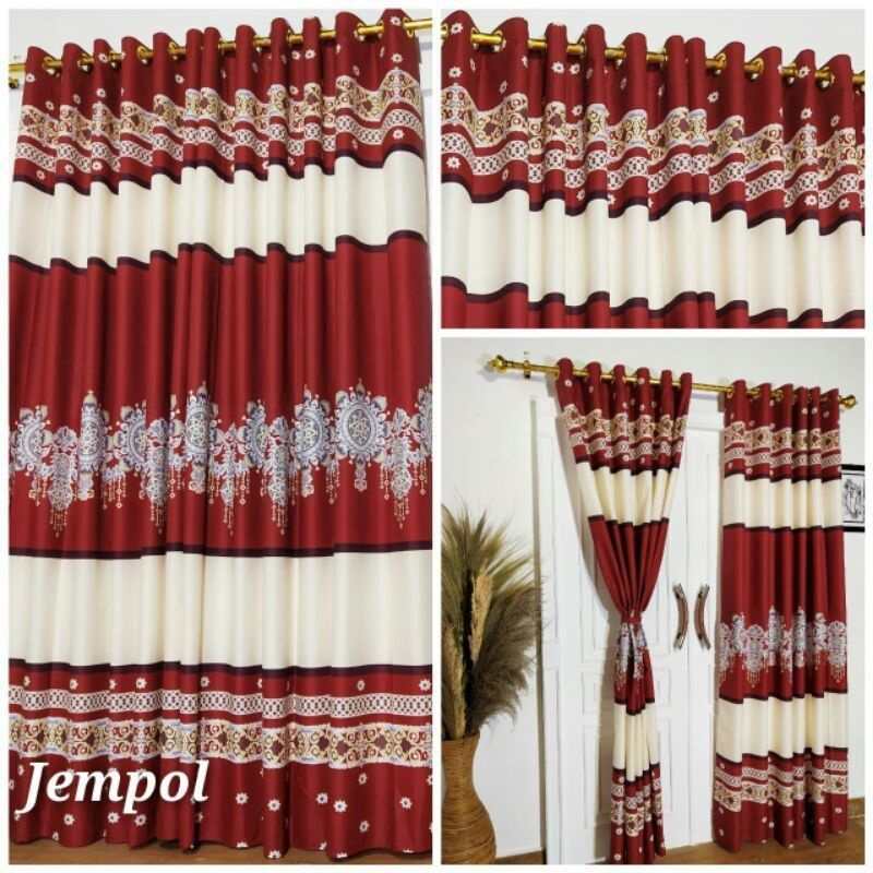 Gorden Smokering Besar 12 Lubang Motif Red Samoa