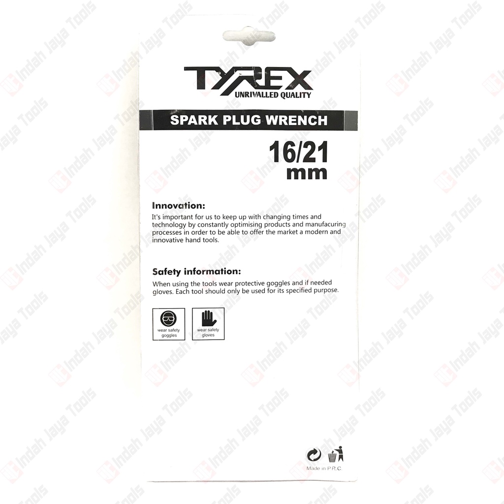 TYREX 16 21 mm 2 in 1 Kunci Busi Fleksibel Spark Plug Flexible Motor