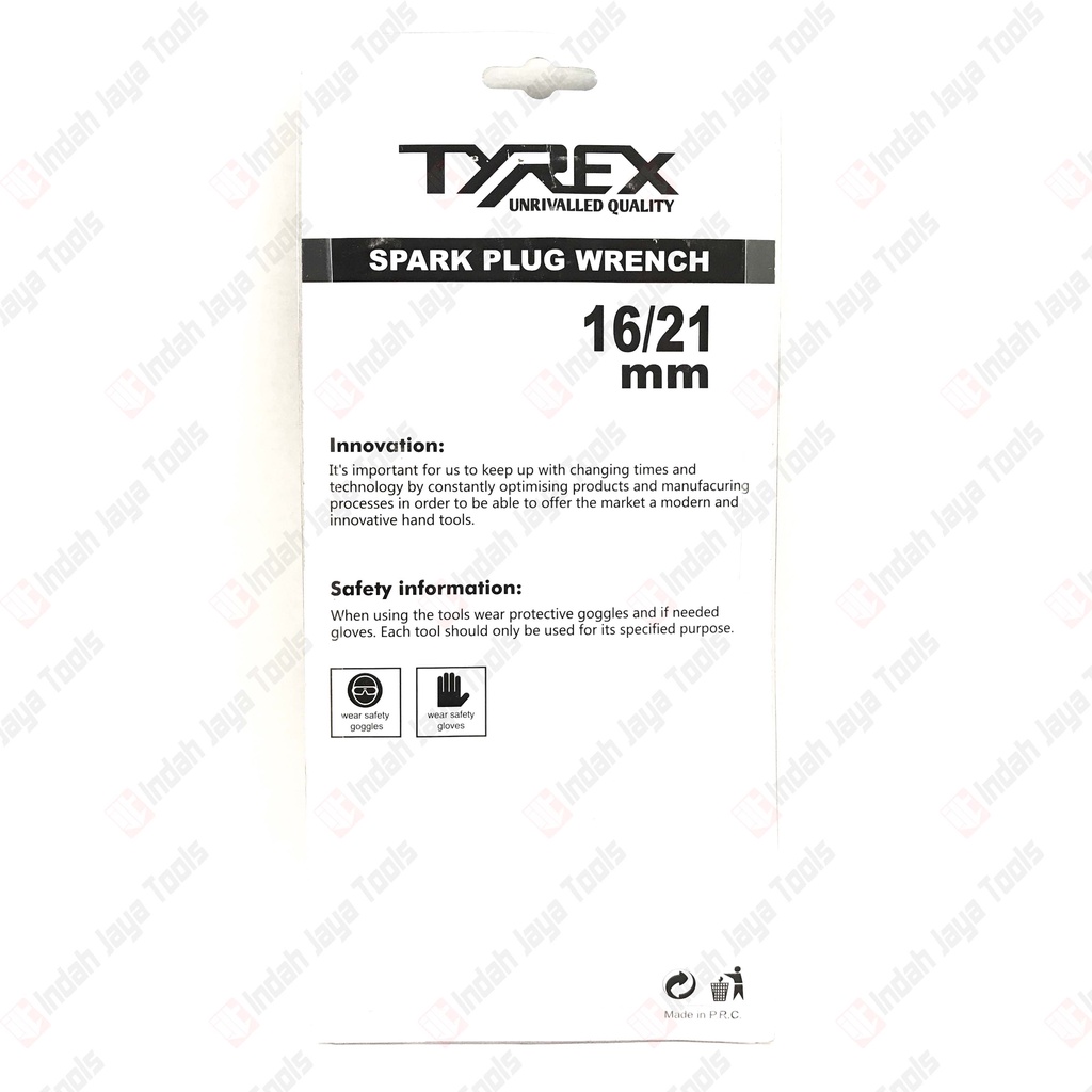 TYREX 16 21 mm 2 in 1 Kunci Busi Fleksibel Spark Plug Flexible Motor