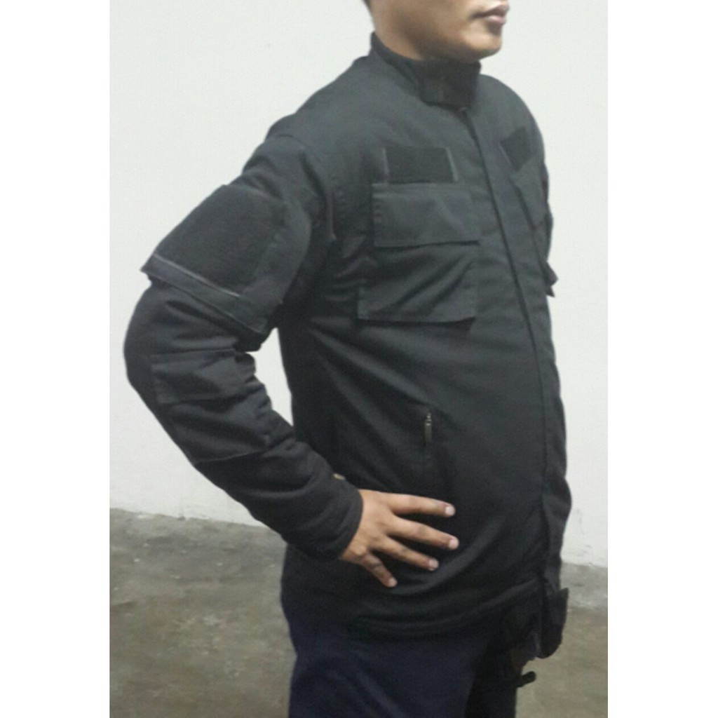 LIMITED  Jaket Tactical POLOS Bisa bordir UBER / GRAB / GOJEK Ripstok velcro  LIMITED