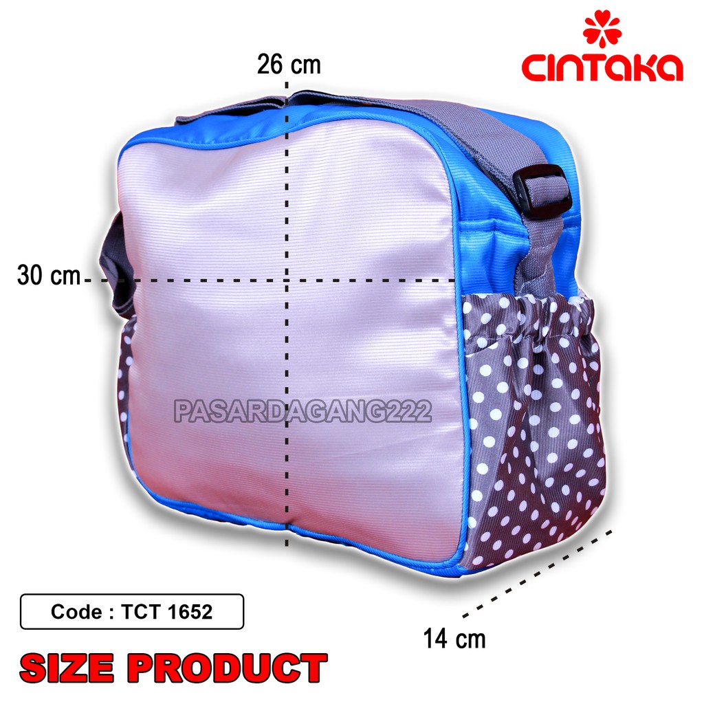 TAS BAYI KECIL CINTAKA - BIRU