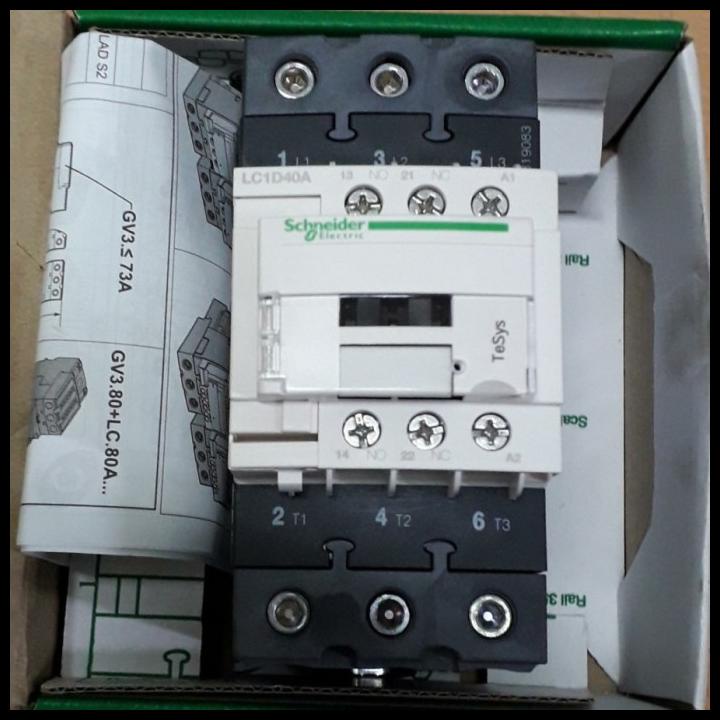 Kontaktor Lc1D40Am7 Lc1D40A Schneider Electric