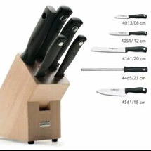 Wusthof Pisau Silverpoint 5Pcs + Block Set