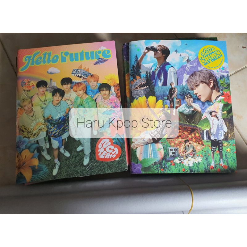 ALBUM NCT DREAM HELLO FUTURE READY STOCK SEALED / ALBUM NCT DREAM HELLO / ALBUM NCT DREAM FUTURE VER