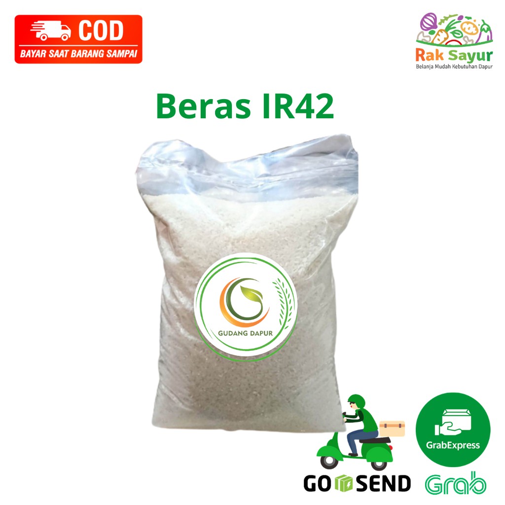 

Beras Padang IR42 Premium Lokal Asli Batusangkar 1-10Kg Rak Sayur Padang