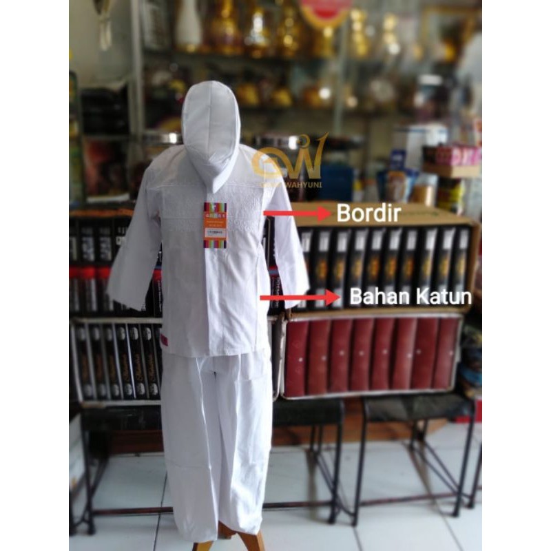 Setelan Koko Anak Putih Annas / Setelan Koko Anak Manasik