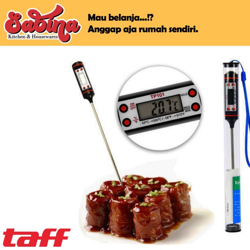 Taffware Digital Food Termometer Kopi Makanan Alat Pengukur