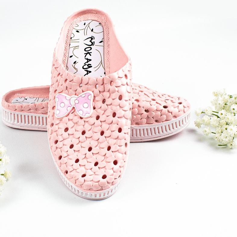 ☜ Sandal Selop Bakpao / BAIM Motif Pita (9052) - Sandal Wanita Mokaya 36-40 ❀