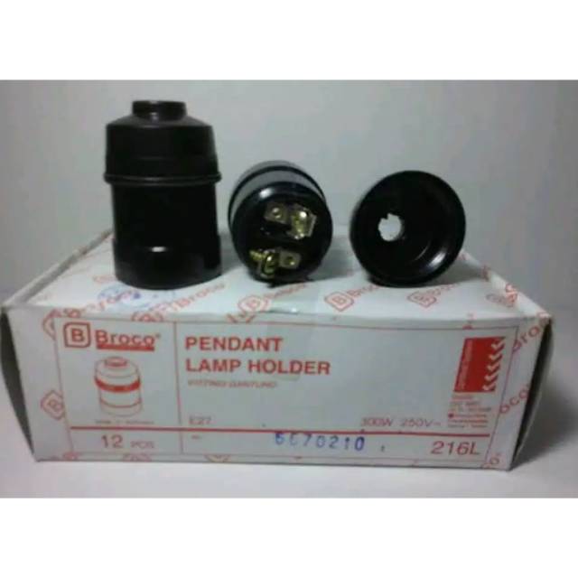 Fiting gantung  rumah lampu gantung  fiting gantung broco