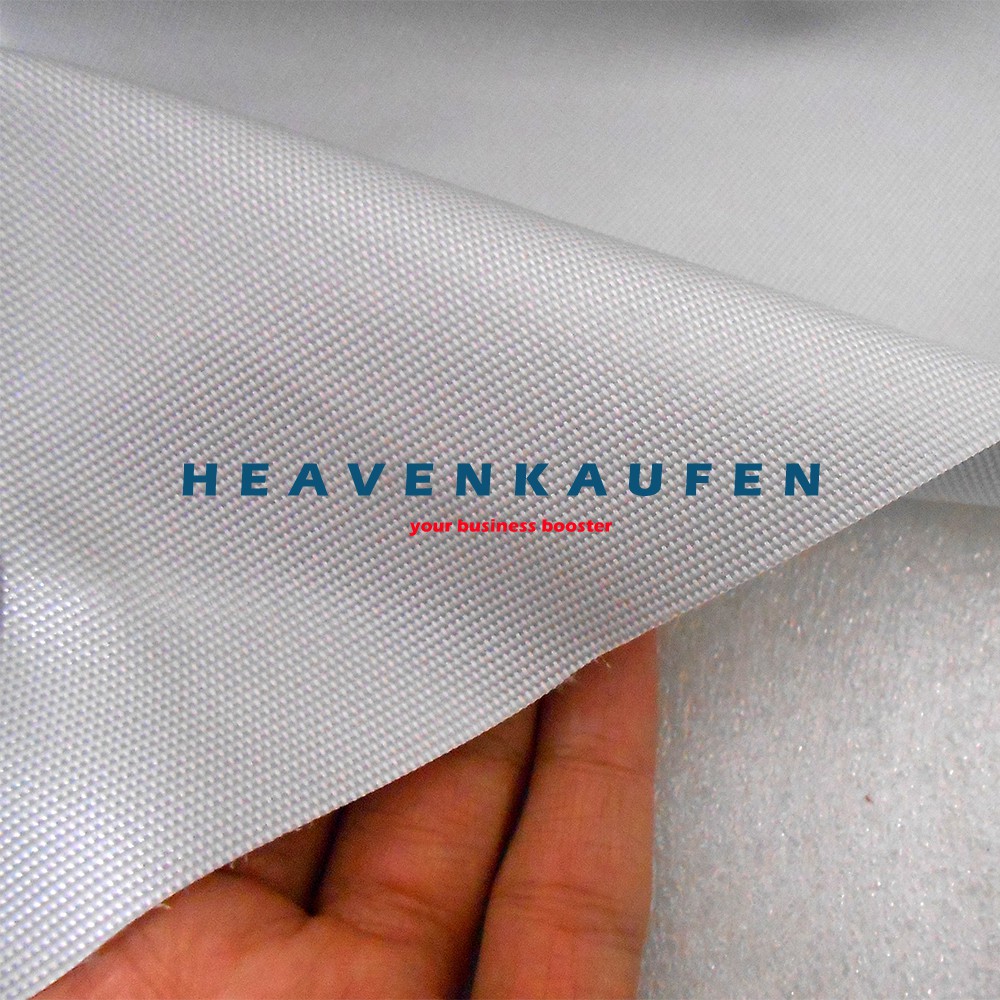 Bahan Kain Tas Cordura Nilon Glossy Warna Silver Meteran