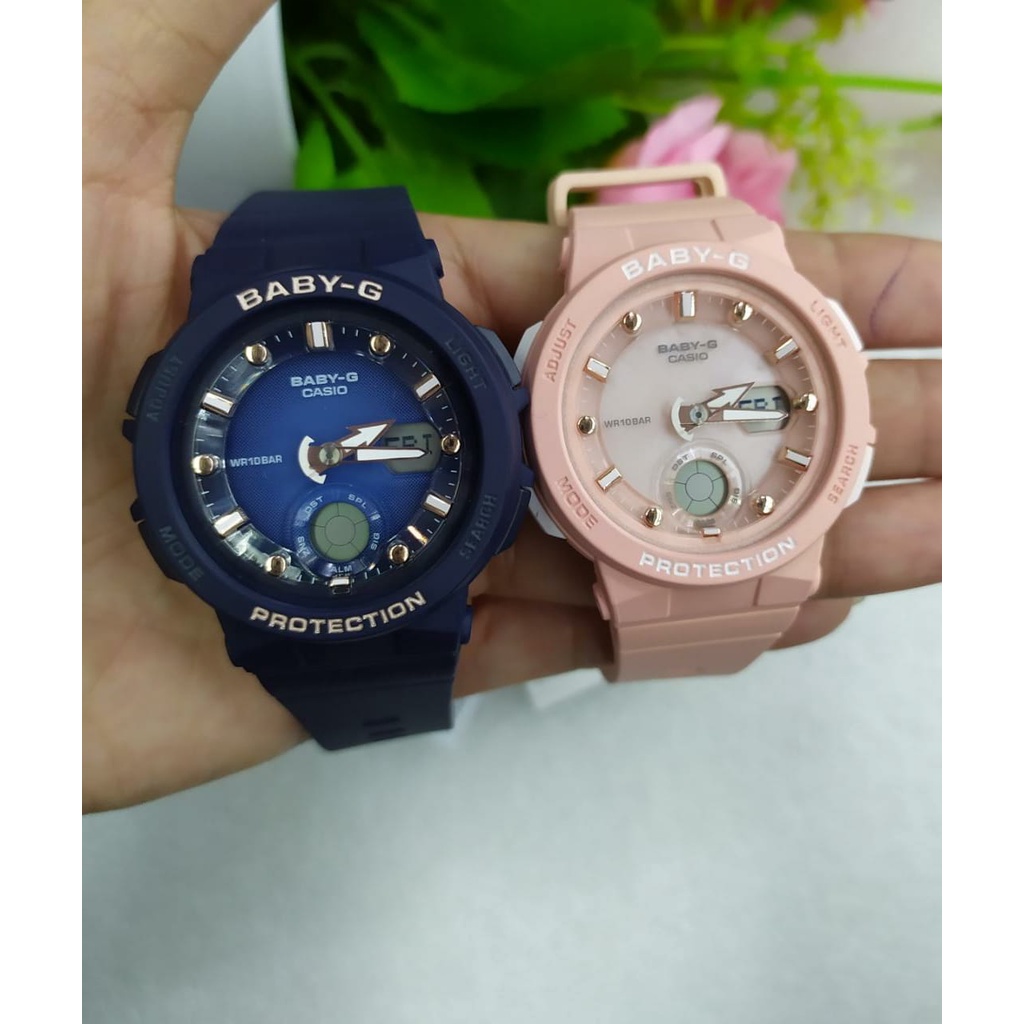 CASIO BABY-G BGA-250-2A2DR JAM TANGAN WANITA DIGITAL ANALOG