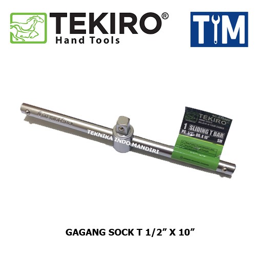 TEKIRO Sliding T 1/2&quot; x 10&quot; / Gagang Sock T ukuran 1/2 INCH x 10 INCH / Sliding T Handle