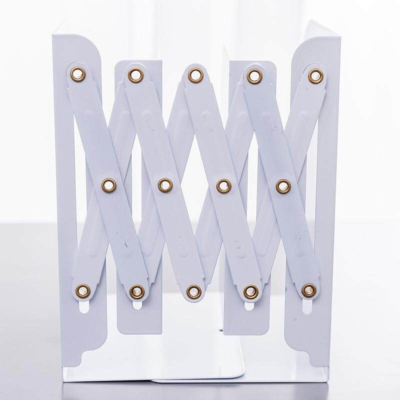 

Slayershop Unicorn Telescopic Metal Bookshelf Hollow Air Folding Mini Book Holder (15x20x19Cm) RJ4