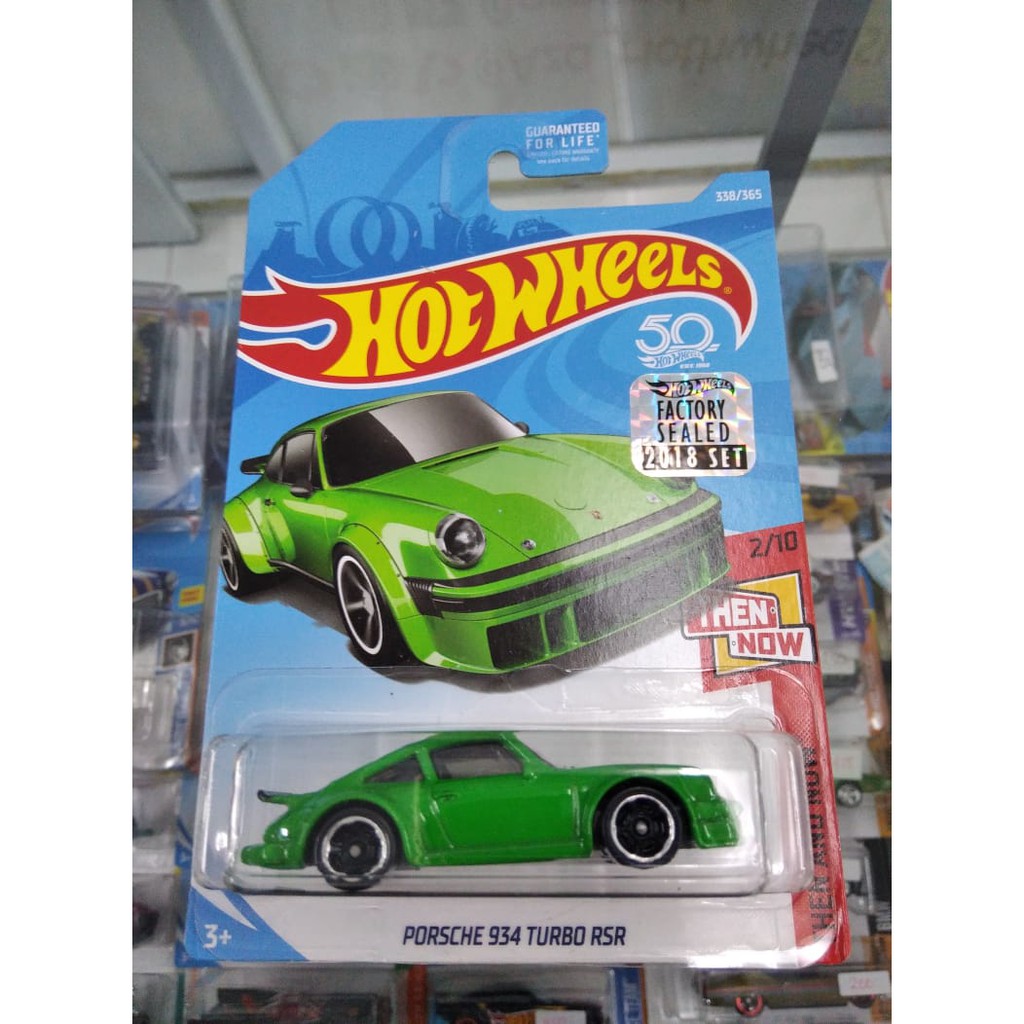 Hot Wheels Porsche 934 Turbo RSR ZAMAC Hijau FS 2016 Factory Sealed HW Hotwheels