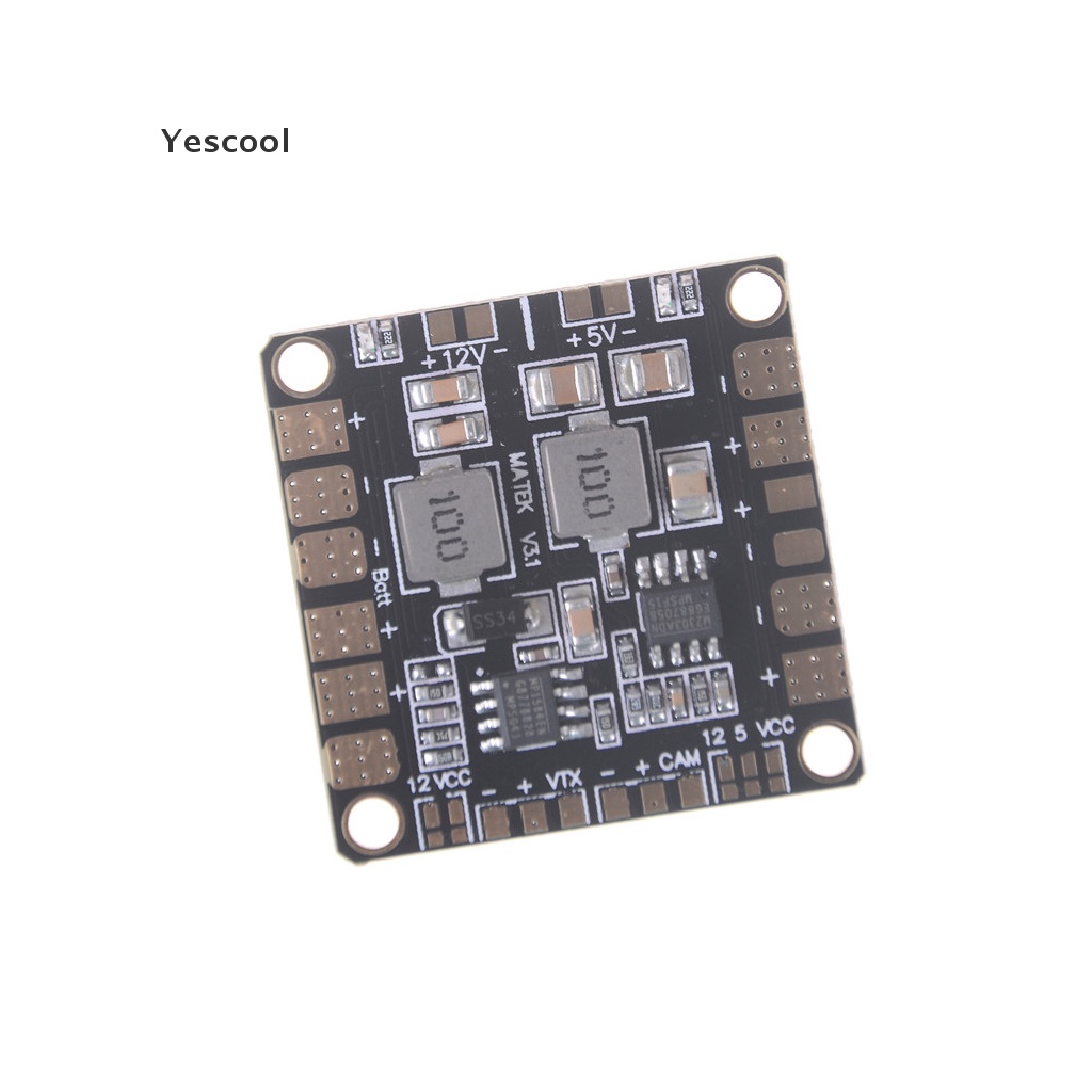 Yescool New Matek Mini Power Hub Power Distribution Board PDB with BEC 5V &amp; 12V for FPV .