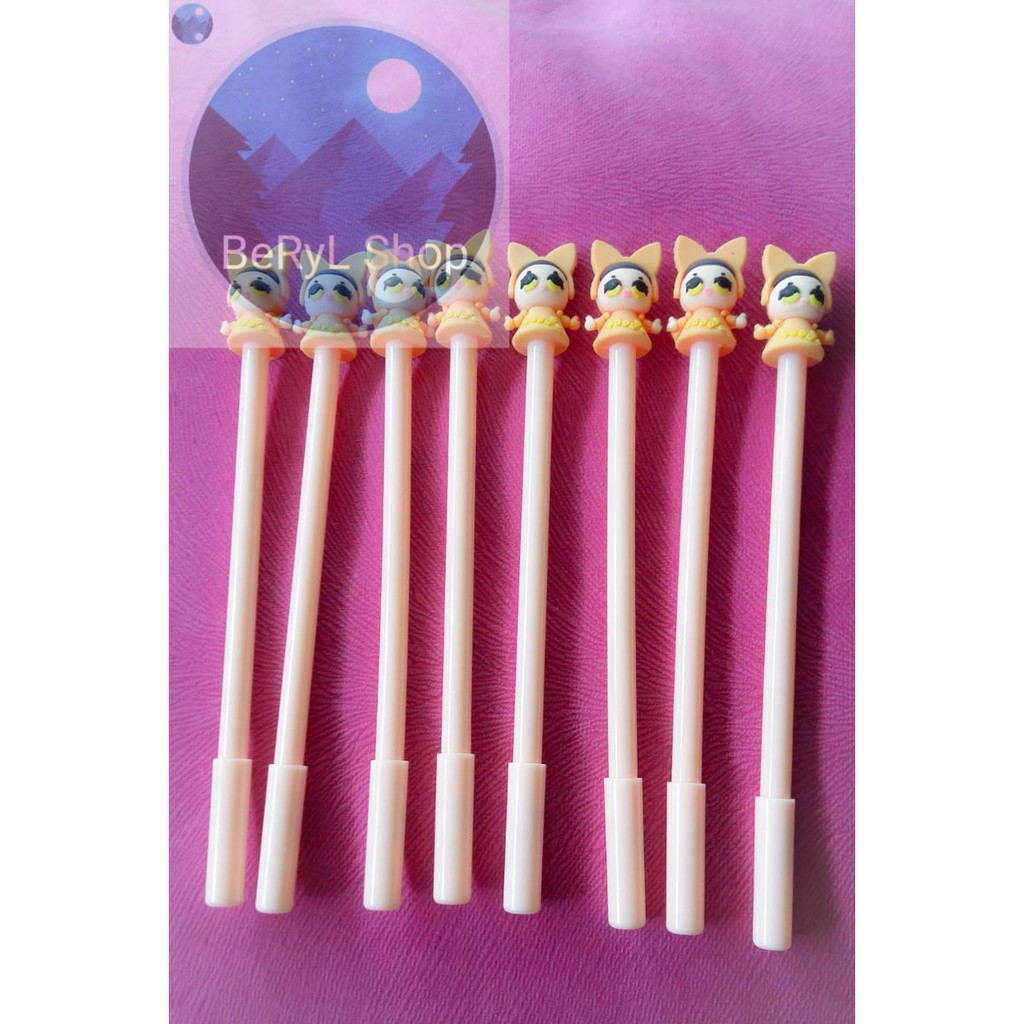 

Pulpen gel motif karakter LOL. Pulpen masih di SEGEL kami tidak berani Coba