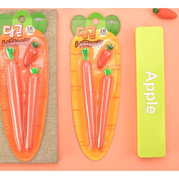 

♣ Pensil Mekanik Wortel SET 0.5mm ➧
