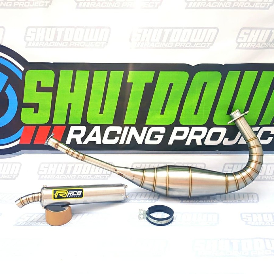 Jual Knalpot Motor RX King - RX Special Type Repsol RCB Stainless Kualitas Terbaik