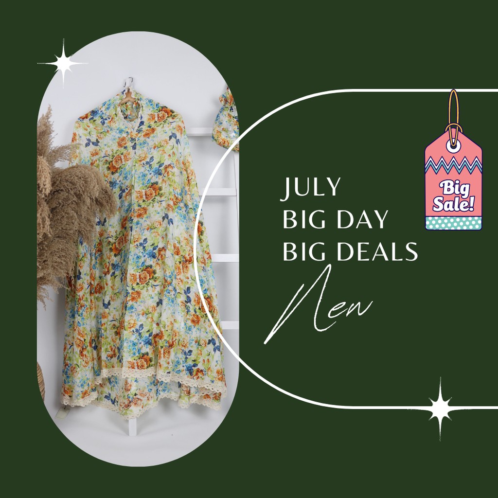 Mukena Silky Premium murah Mukenah Poeti dewasa jumbo Bahan katun silk motif hijau cantik