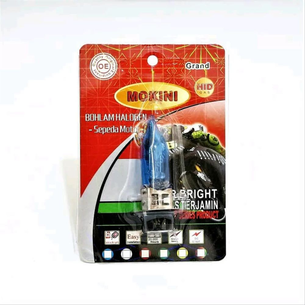 Jual LAMPU BOHLAM DEPAN BEAT VARIO GRAND HID BEBEK MATIC 12V 25WAT