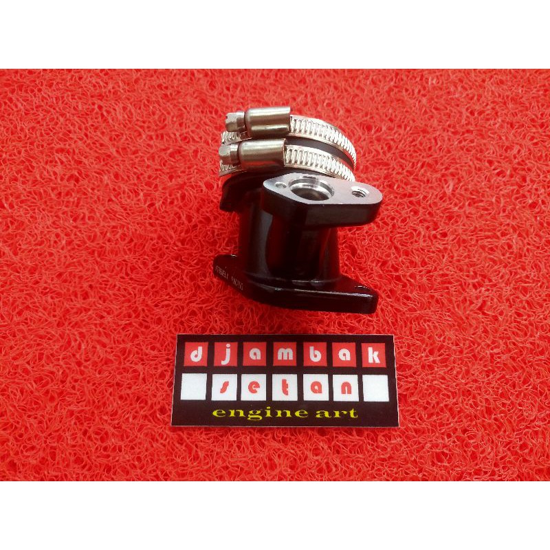 intake racing yamaha MX king model kupu-kupu / kacamata / 8 shape / uma