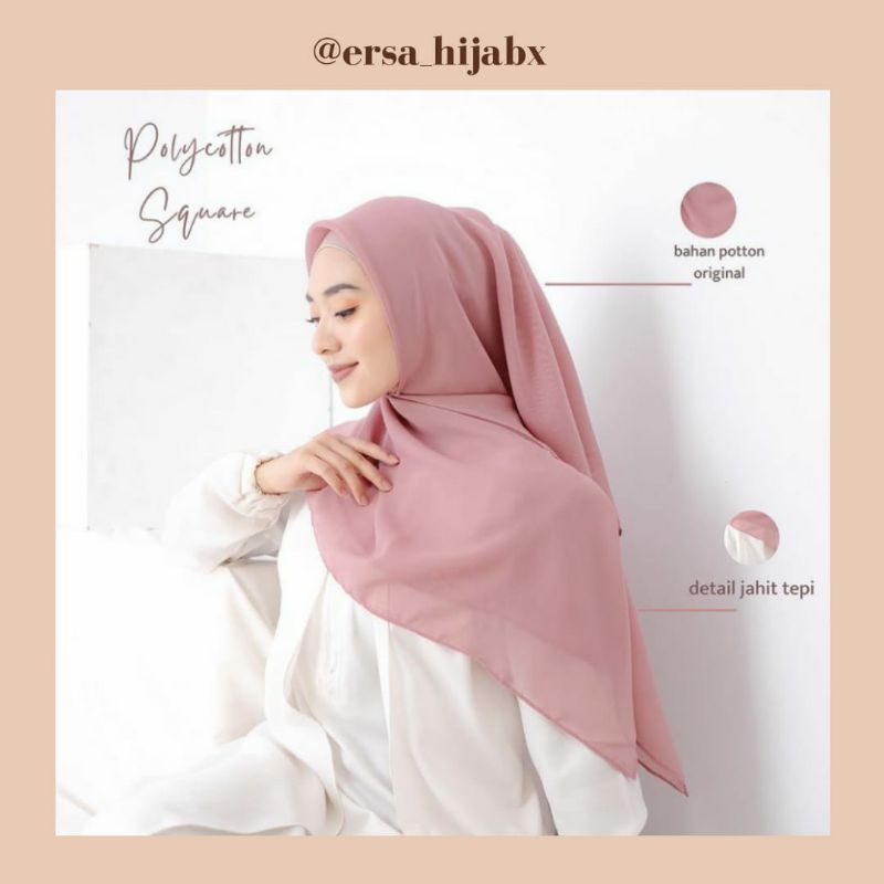 SEGI EMPAT BELLA SQUARE POLYCOTTON