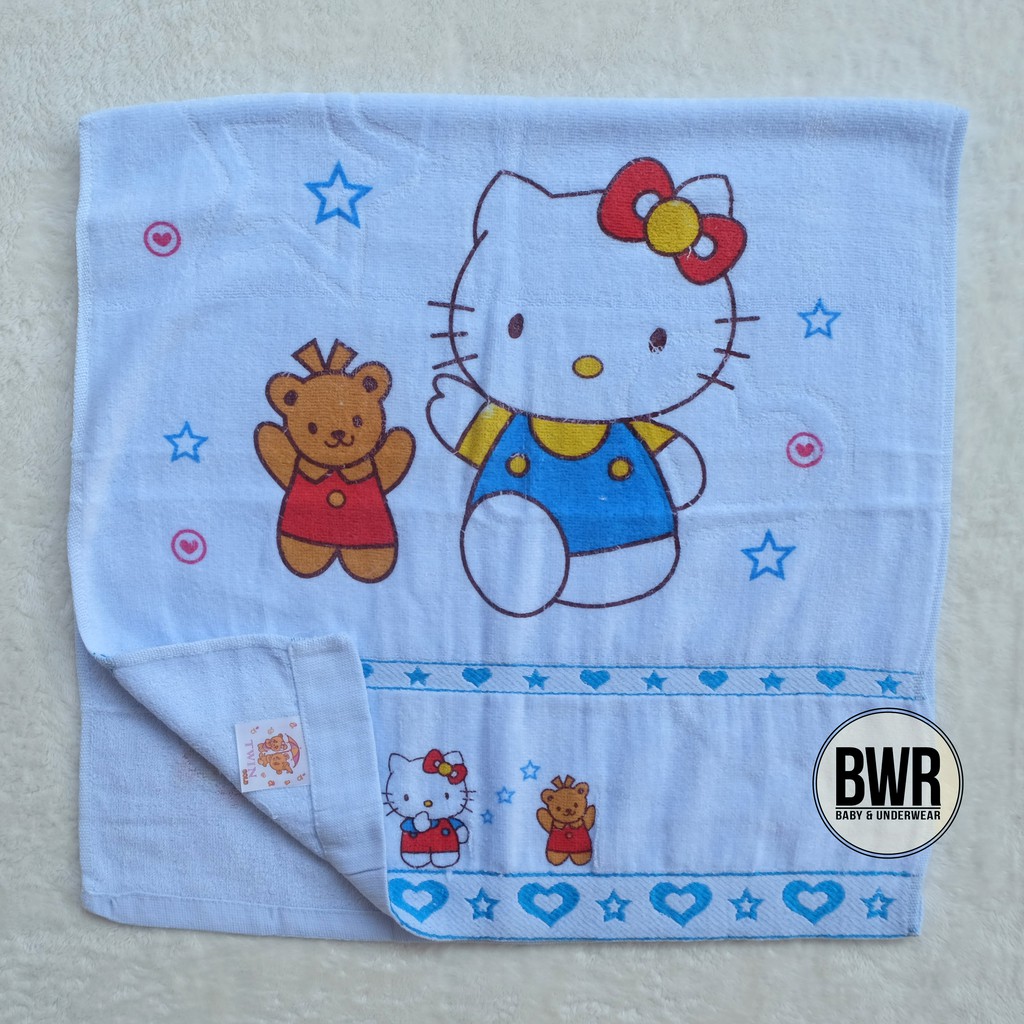 HANDUK TWIN WARNA 100 x 50 | Handuk Bayi Lembut | Perlengkapan Mandi Bayi