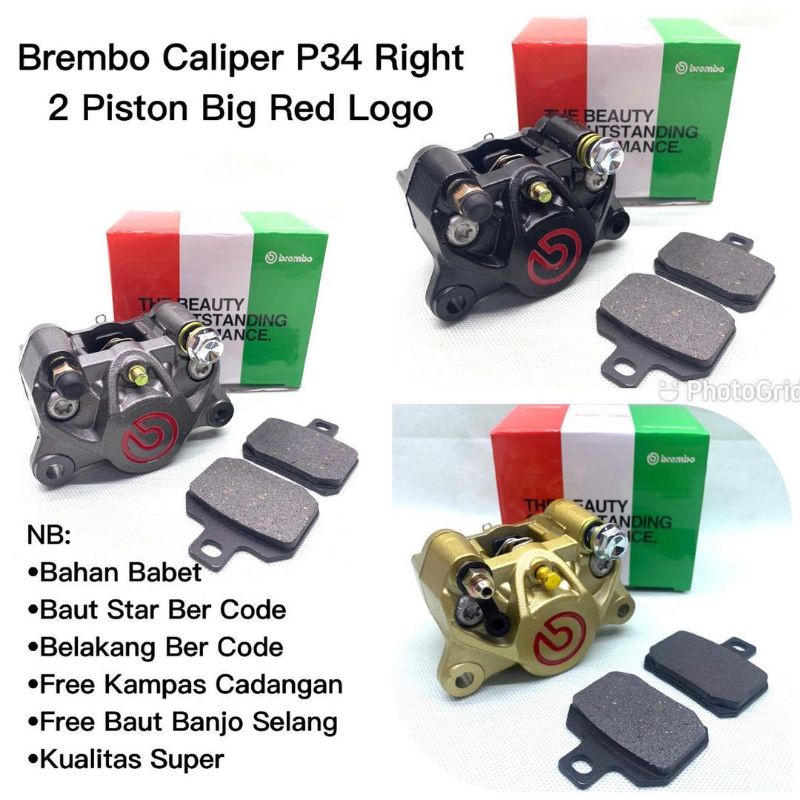 kaliper brembo big logo kaliper 2p brembo