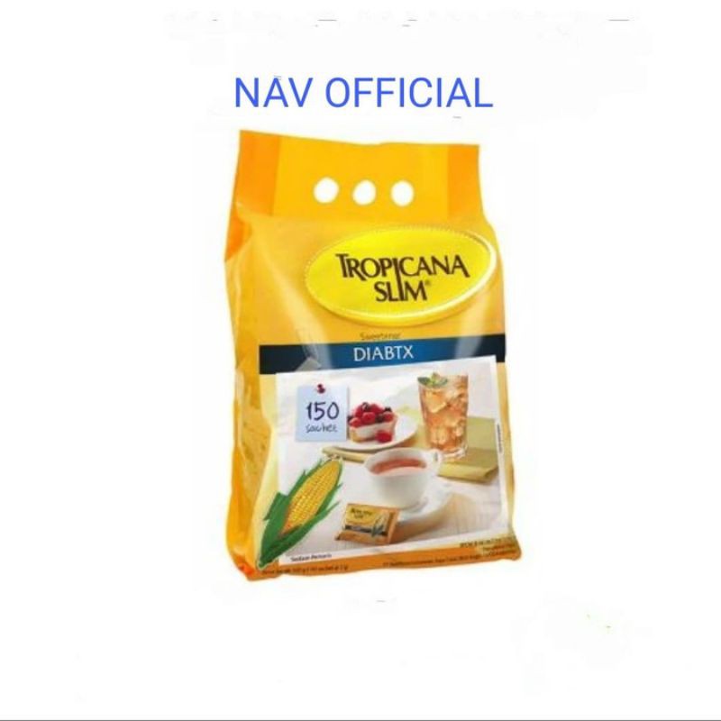 TROPICANA SLIM SWEETENER DIABTX 150sachet