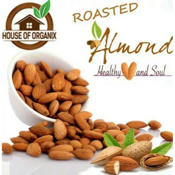 

Natural Roasted Almond (Panggang) 250 Gr