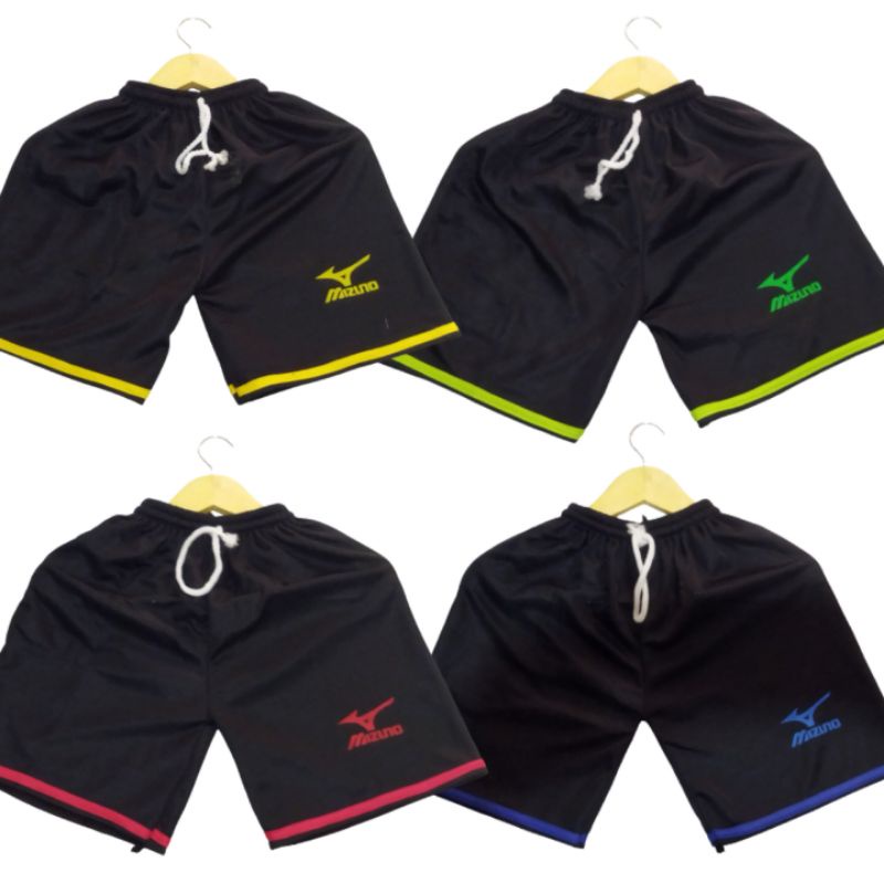 Celana Pendek Anak Laki-laki Cowok Kolor 9 10 12 Tahun Polos Hitam / Celana Outdoor Futsal Sport Ola