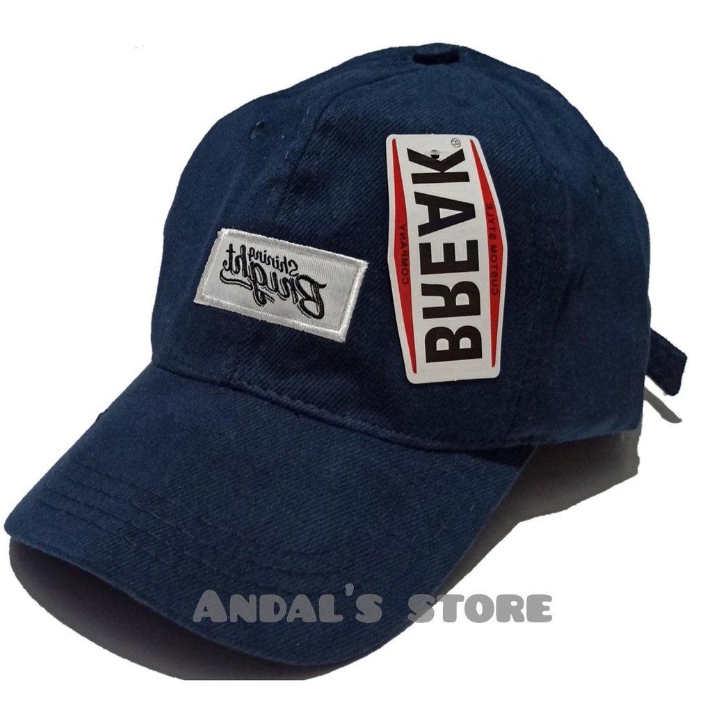 Topi SHINING BRIGHT DISTRO Kualitas Original/Topi Baseball Pria Distro Bandung terbaru