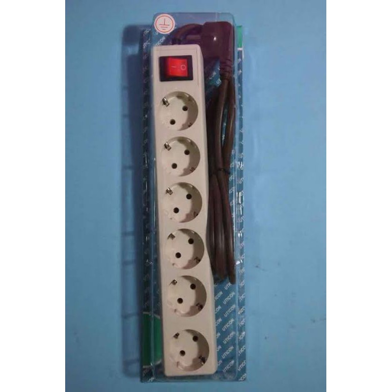 

stopkontak+kabel 6lubang kualitas premium