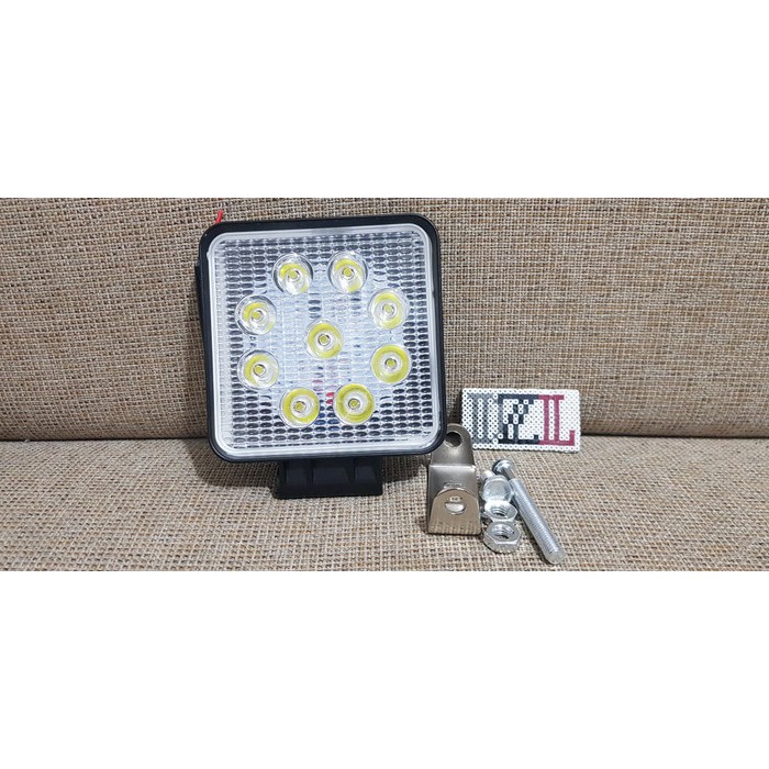 Lampu Tembak Sorot 12V 24V Led Fog lamp 27 Watt LED 9 MATA 24volt