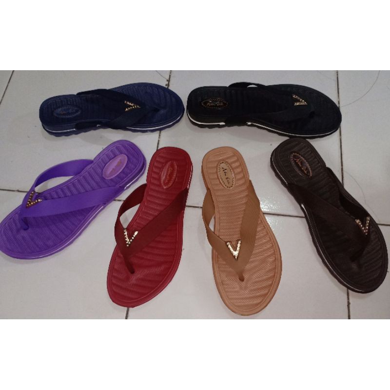 Sandal Jepit karet wanita/Sandal New Era V