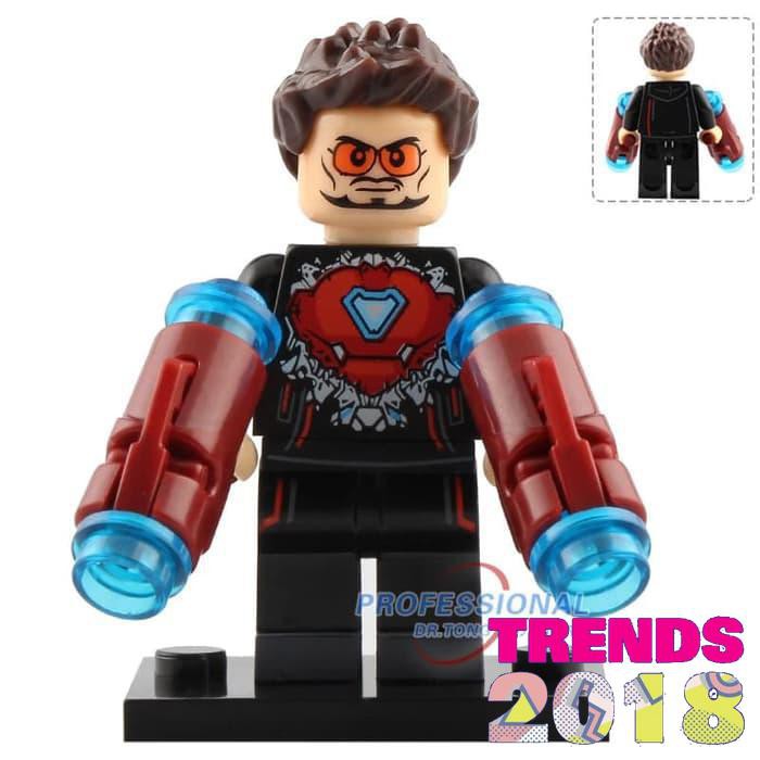 Terbaru Antman Iron Man tony stark Erik Selvig Minifigures 0197 infinity war