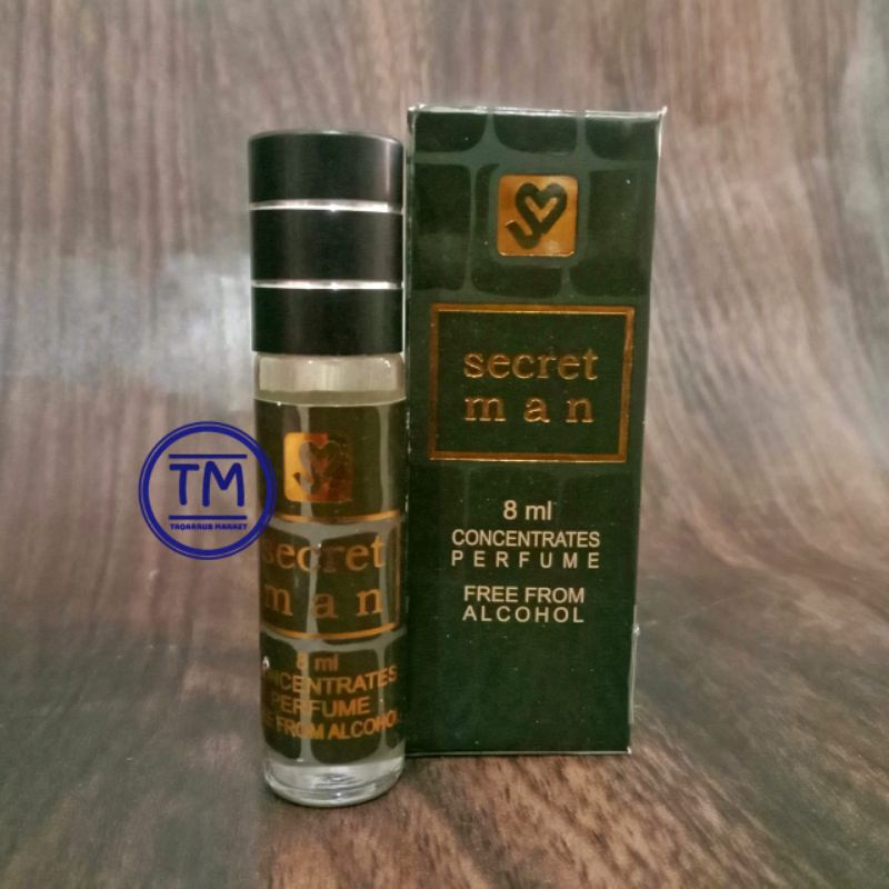 SUPERMADE PCS Secret Man  - PARFUME SUPERMADE PARFUME TRAVEL PACK PARFUM HALAL NON ALKOHOL PENGHARUM