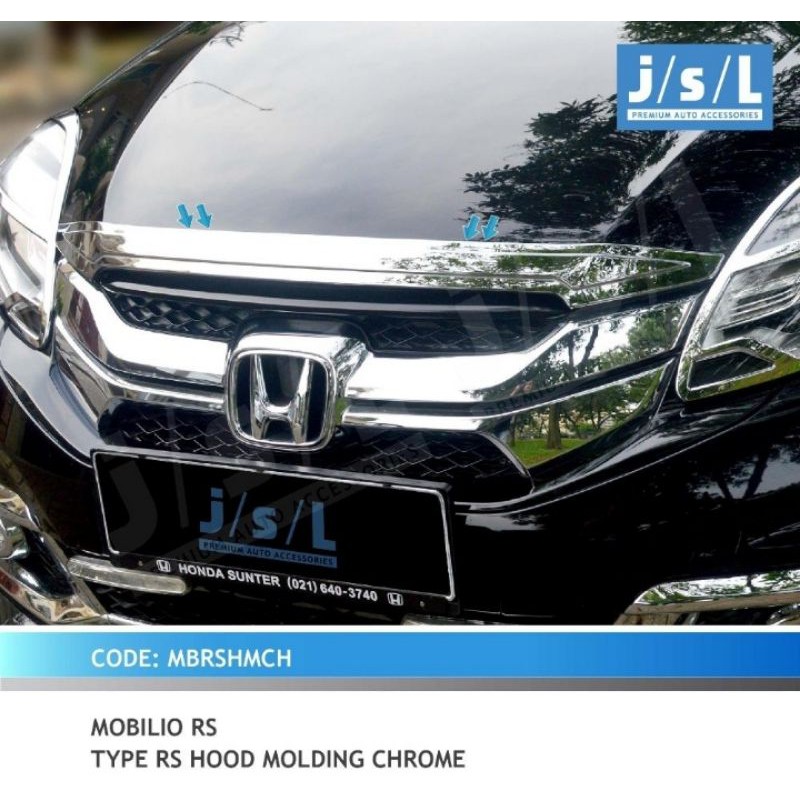 Hood Moulding/ List Kap Mesin Mobil Mobilio RS