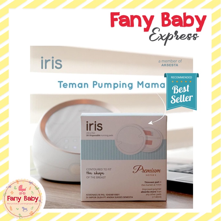 IRIS PREMIUM 3D SHAPE DISPOSABLE BREAST PAD [BEST SELLER]