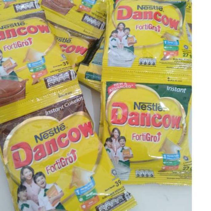 

[VnT⭐ SUSU DANCOW FULL CREAM COKLAT RENTENG BUBUK FORTIGRO 1 RENCENG harga bersaing