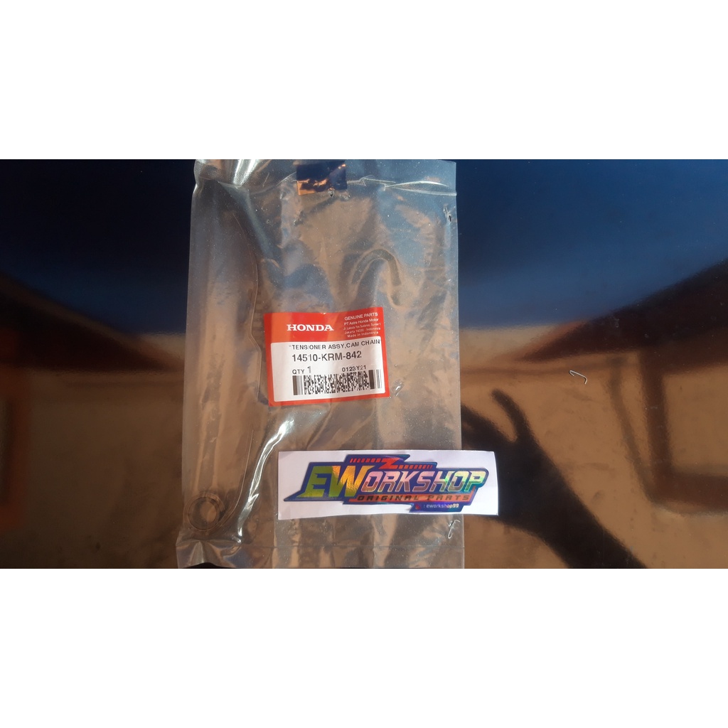 LIDAH KARET KETENG TENSIONER ATAS - NEW MEGAPRO ASLI HONDA 14510KRM842