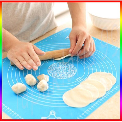 LT- Alas Adonan kue ROTI Silikon besar 50 X 40 CM Silicone Mat Pastry