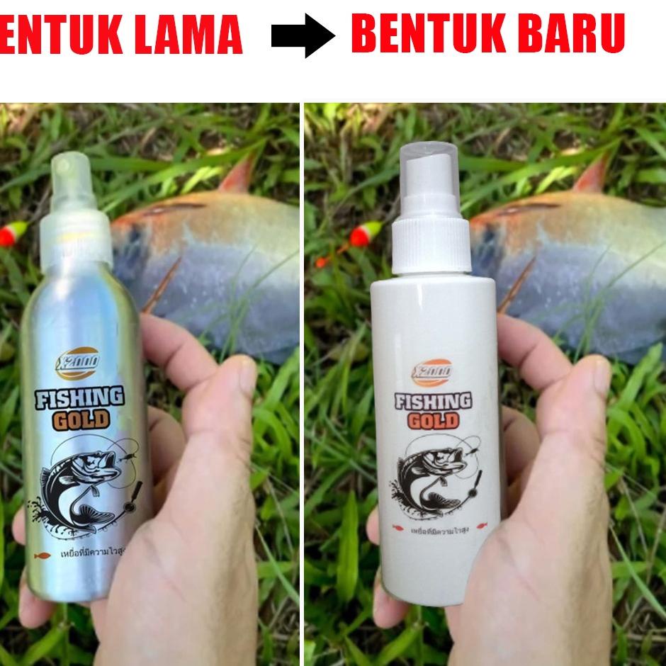 PZEBI Fishing Gold X2000 Stimulan Penangkapan Ikan Super Cepat, Semprotan Penarik Ikan X2000 mengand