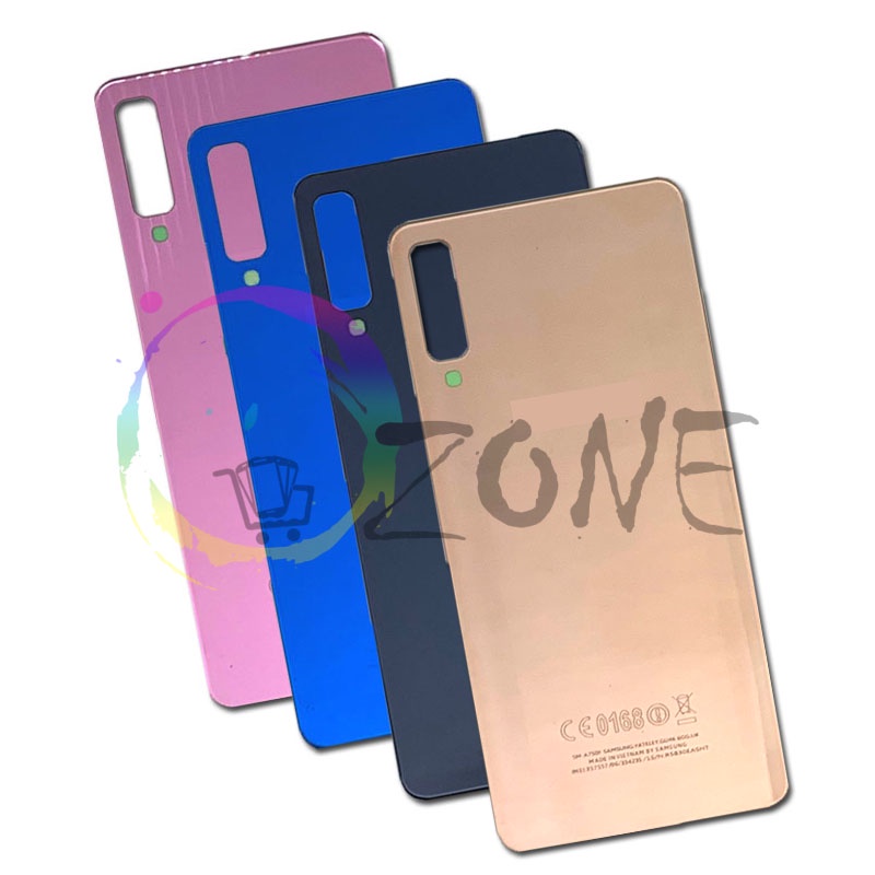 BACKDOOR - BACK CASING SAMSUNG A7 2018 - A750 WARNA ORI KACA