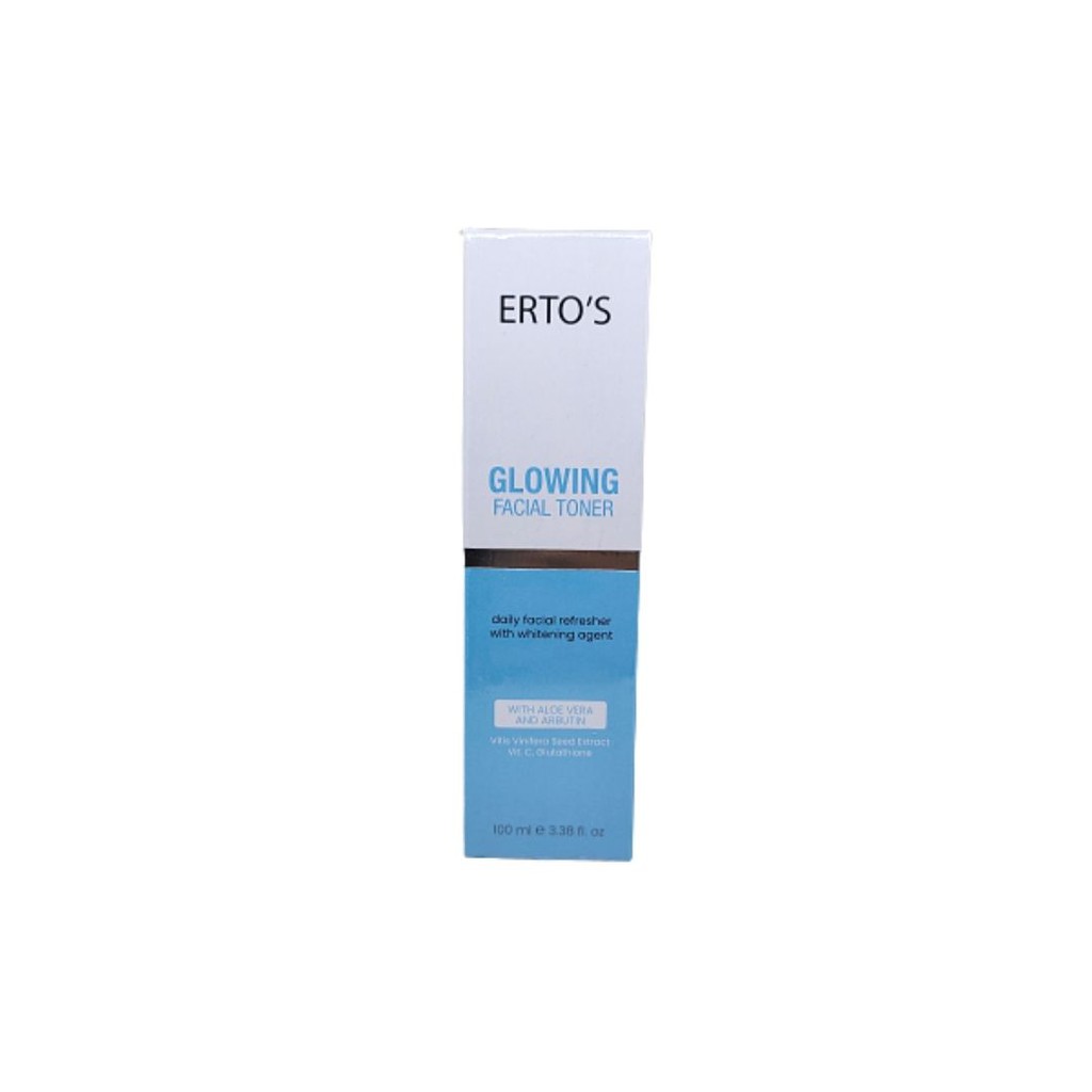 ERTOS GLOWING FACIAL TONER WAJAH ORIGINAL BPOM