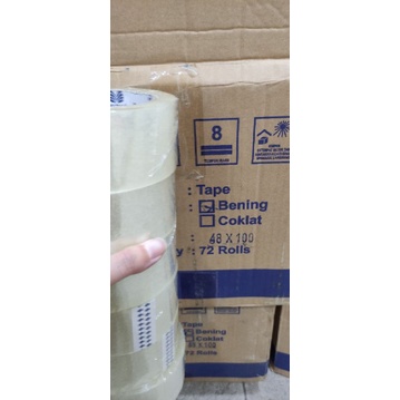 

Lakban Bening 2 inch 100yard kualitas Daimaru