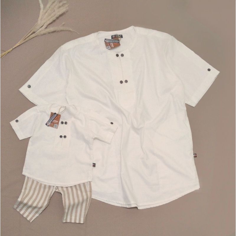 FIKAR Ayah- Koko Kurta Ayah Couple Linen Rami adem Elegan