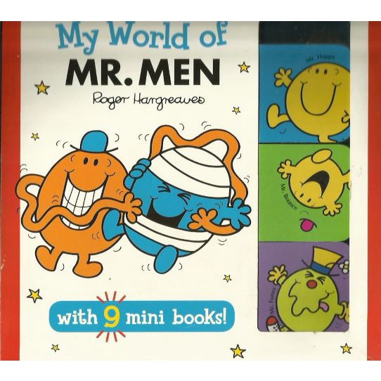 Mr. Men with 9 mini books My World of Mr. Men Roger Hangreaves