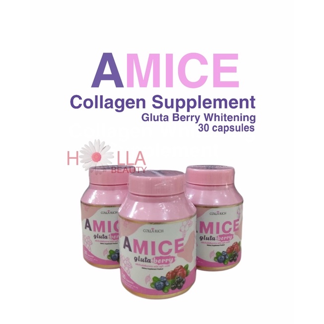 AMICE GLUTA BERRY  ORI BY COLLARICH WHITENING GLUTA