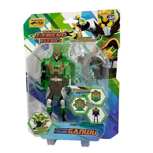 Mainan legend hero changer ganwu handon jangbi tejha berubah transform